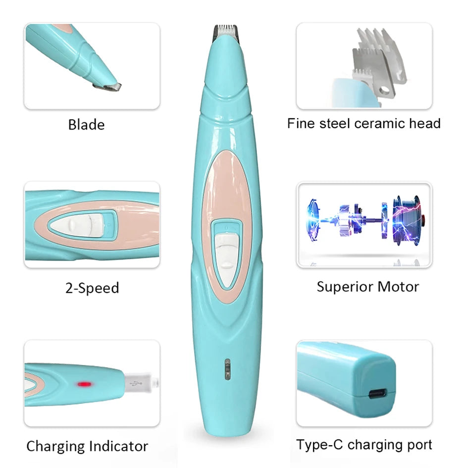 Electric Dog Clippers: Professional Pet Trimmer for Precision Grooming