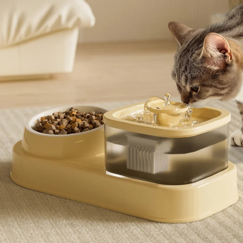 Silent USB Pet Water Fountain: Auto-Filtering Drinker for Cats