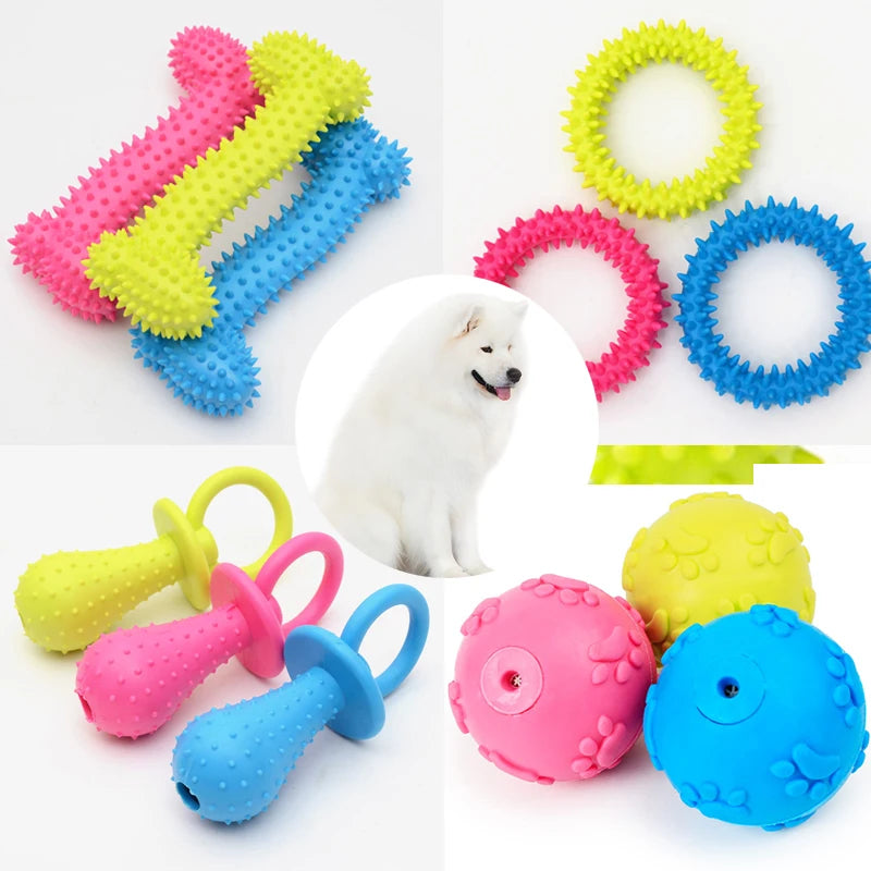 Indestructible Dog Toy: Teeth Cleaning & Chew Training for Small Dogs