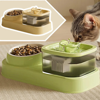 Silent USB Pet Water Fountain: Auto-Filtering Drinker for Cats